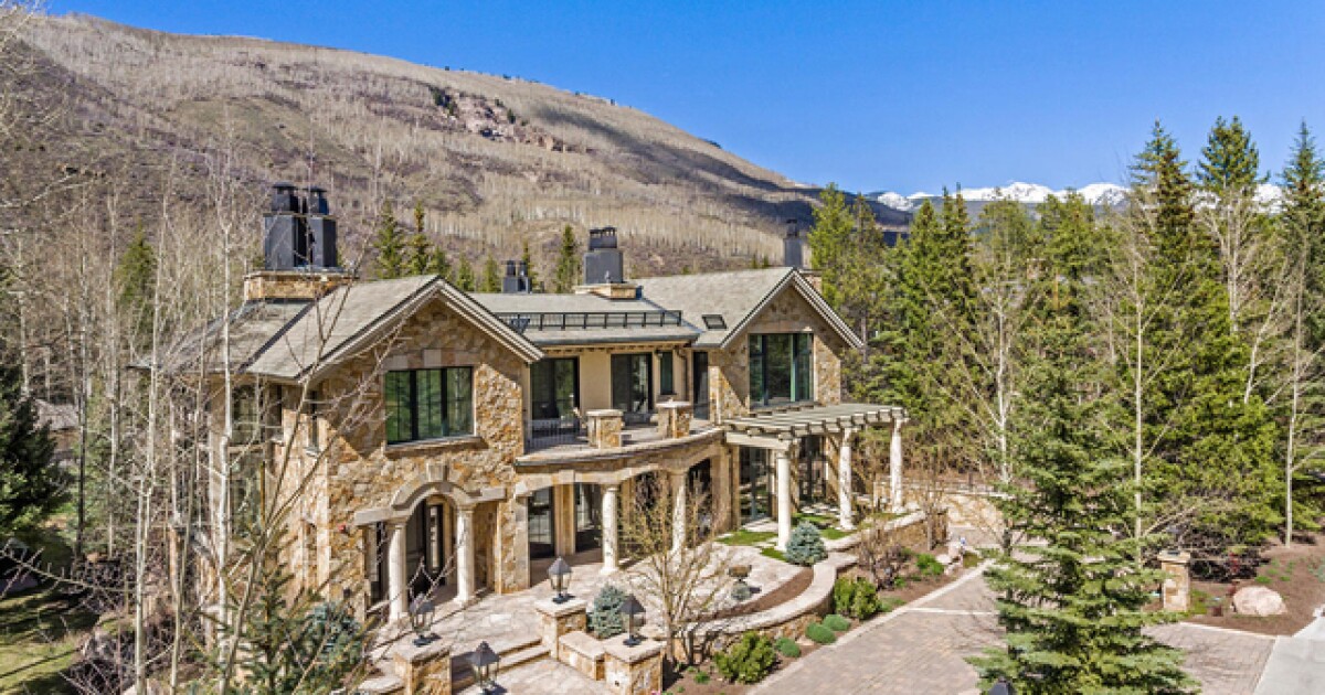 Colorado Dream Homes Luxurious home on Vail golf course listed for 22